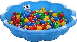 94cm Extra Large Sand Pit Paddling Pool Blue Plastic Outdoor Garden Pet Puppy Kids Childrens Toy Play Pool (Sand Pit)