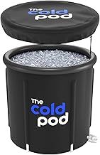 The Cold Pod Ice Bath Tub: 320L Cold Plunge Tub Outdoor for Recovery,Cold Water Therapy Tub for Athletes,Wim Hof and Cryotherapy,Easy Install