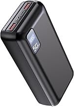 Power Bank Fast Charging 50000mah, 22.5W 3 Outputs 2 Inputs LED Display USB C External Mobile Phone Compact High Capacity Portable Charger Large Power Bank for iPhone Samsung iPad Travel Camping