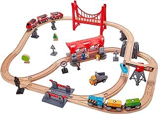 HAPE E3730 Busy City Rail Set