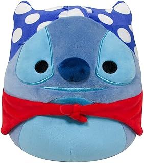 Squishmallows Original Disney 8-Inch Heroic Stitch Plush - Little Ultrasoft Official Plush