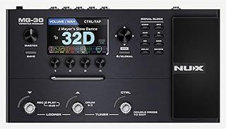 NuX MG-30 Multi-Effects Modeler Pedal, Black