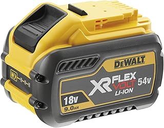 Dewalt DCB547-XJ XR Flex Volt Battery, 18 V, Yellow/Black, 9 A