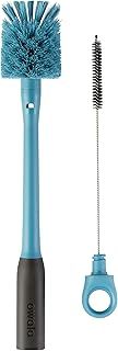 2-in-1 Water Bottle and Straw Cleaning Brush, Plastic, Smokey Blue (C04745)