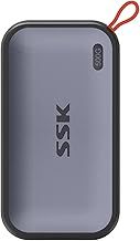 SSK 500GB Portable External NVME SSD,up to 1050MB/s Extreme Transmission Speed USBC 3.2 Gen2 Solid State Drive for Type-c Smartphone,PS5,xBOX, Laptop,Macbook/Pro/Air and more