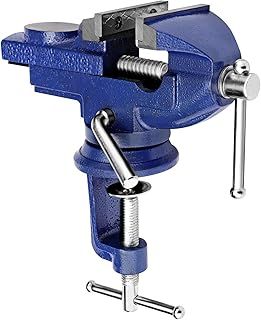 Bench Vice 2.5" 65mm Vices for Workbench 360 Degrees Swiveling Portable Table Vice Adjustable Mini Table Bench Vice Clamp for Workshop Factory