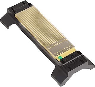 DMT WM8EF-WB 8-Inch Extra Fine/Fine DuoSharp Plus Bench Stone with Base - Grey