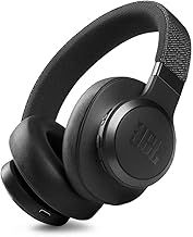 JBL Live 660 NC Wireless Over-Ear Bluetooth Headphones with Active Noise-Cancelling Technology, Up to 50 Hours Battery Life, Black