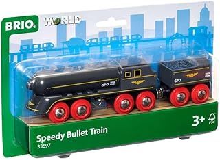 BRIO World Speedy Bullet Engine Train Toy For Kids Age 3 Years Up - Railway Accessories and Add Ons
