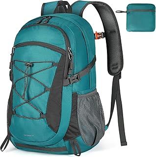 RAINSMORE Hiking Backpack 40L Foldable Lightweight Rucksack for Men Women Water Resistant Durable Daypack Travel Backpack for Camping Cycling Climbing Mountaineer Outdoor Sports