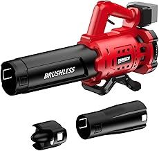 Cordless Leaf Blower for Milwaukee M18 Battery, 480 CFM Electric Blower with Brushless Motor, Lockable to Maintain Speeds up to 130MPH, Handheld Blower for Snow Blowing, Lawn Care, Yard(No Battery)