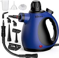 Steam cleaner, multi-purpose steam cleaner hand device with 10 accessories for removing steam cleaner for all dirt, upholstery furniture, sofa, tiles, floor, window, car, upholstery, bathroom