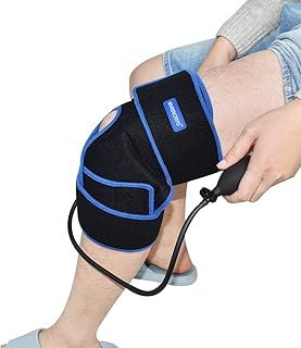 Cryo Cuff Knee Cooler Compression Cold Pack Knee Therapy Wrap Ice Bag Swelling Pain Reduction Post Surgery Injury Recovery