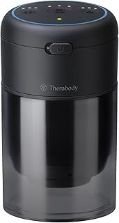 TheraCup Portable Cupping Massage Therapy for Localized Muscle Tension Relief and Blood Circulation in Back, Shoulders, Legs and Body - Smart Cupping Therapy with ThermaVibration Technology (Single)