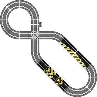 Scalextric - Jump and Side Swipe Accessory Pack, Black