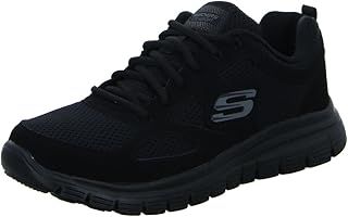 Skechers Men's Burns 52635-bbk Low-Top Sneakers