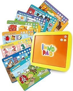 BEST LEARNING INNO PAD Smart Fun Lessons - Educational Tablet Toy to Learn Alphabet, Numbers, Colours, Shapes, Animals, Time for Toddlers Ages 2 to 5 Years Old - Ideal Birthday Present