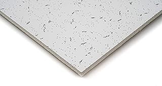 Pack of 10 Lovely Worm (N D Fine Fissured) Design Suspended Ceiling Board Acoustic Tiles 595mm x 595mm Fit in 600mm x 600mm (Lovely Worm)