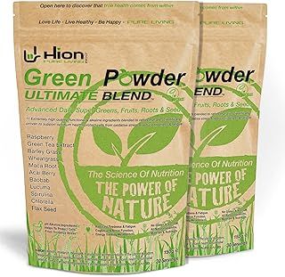 Green Powder – Ultimate Blend – 60 Servings - The UKs #1 Super Greens Powder. The Original, Industry Leading superfood Powder.