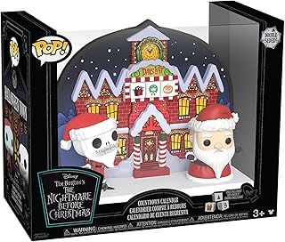 Funko Countdown Calendar: The Nightmare Before Christmas - Dual Side - Collectable Vinyl Mini Figures - Gift Idea - Holiday Xmas for Girls, Boys & Kids