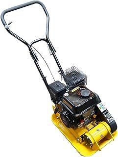 RocwooD Wacker Plate Compactor Compaction 14" 196cc Petrol Engine FREE Pad & Wheel Kit Storage Landscaping Construction Machinery Heavy Duty Asphalt Earth Sand Gravel