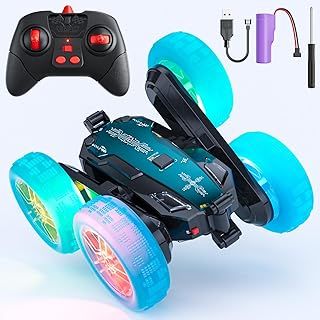 Hot Bee Dinosaur Toys for Boys Age 3 4 5 6, Dinosaur Remote Control Cars for Kid Age 3+, Kids Remote Control Car, Birthday Gifts for 3-6 Year Old Boy, Stunt Rc Car Kids Toys Boys Toys 3+
