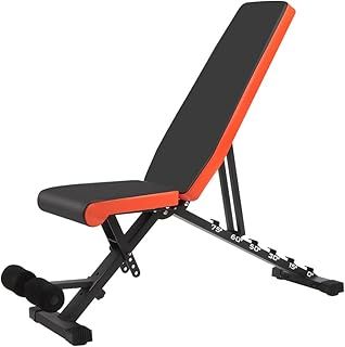 Weight Bench Adjustable Workout Bench Full Body Weight Training Bench Utility Incline Decline Bench for Home Gym