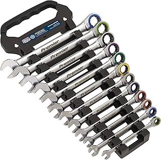 Sealey Combination Ratchet Spanner Set, 12pc - Platinum Series - AK63949
