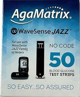 WaveSense JAZZ Test Strips - 50 Pack