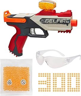 Nerf Pro Gelfire Legion Spring Action Blaster, 5000 Gelfire Rounds, 130 Round Hopper, Protective Eyewear, Slam Fire, Ages 14 & Up