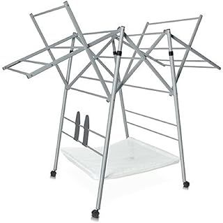 Addis Superdry Indoor Airer With 11m of Drying Space. Perfect For Your Clothes Drying Needs, Silver