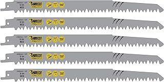 5 x SabreCut SCRS1531L_5 240mm 5 TPI S1531L Very Fast Wood Cutting Reciprocating Sabre Saw Blades