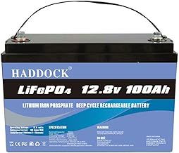 LiFePO4 Battery 12V 100Ah Lithium leisure battery, Lithium Iron Phosphate Battery instead of car AGM battery or deep cycle battery, for RV, Boat, Marine, Solar System,mobility scooter battery.