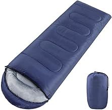 Yaheetech Sleeping Bags for Single Adults, 3 Season Envelope Lightweight Compact Ultralight Backpacking with Portable Carry Bag for Summer, Camping, Hiking & Travel, Indoor & Outdoor Use