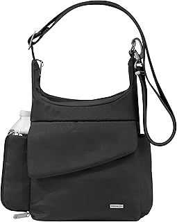 Travelon Anti-Theft Classic Messenger Bag, Black, One Size