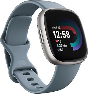 Google Fitbit Versa 4 Fitness Smartwatch with built-in GPS and up to 6 days battery life - compatible with iOS 15 or higher & Android OS 9.0 or higher