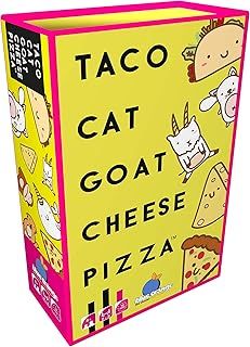 Blue Orange | Taco Cat Goat Cheese Pizza | Card Game | Ages 8+ | 2-8 Players | 10-30 Minute Playing Time