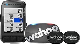 Wahoo Fitness ELEMNT Bolt V2 GPS Cycling/Bike Computer Bundle
