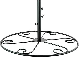 Woodside Bird Feeding Station Patio Stand Base, Heavy Duty Steel, Universal Up To 28mm, Large 60cm Diameter