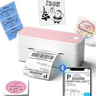 Phomemo 241BT Thermal Label Printer 4x6, Shipping Label Printer, Compatible with Android,IOS and PC, Compatible with Royal Mail, Hermes, Etsy, Shopify, eBay, Amazon, FedEx, UPS