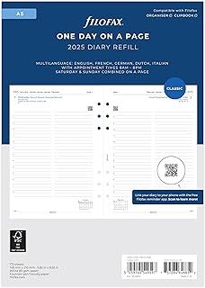 A5 Day per page 5 language appointments 2025