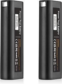 FirstPower Upgraded 2 Pack 6V 4000mAh NI-MH Replacement Battery Compatible with Paslode 900400 900420 900600 901000 902000 B20720 IM250 IM200 IM65 IM50