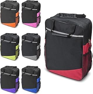 Life With Dignity Biscay Mobility Bag - Red Accessories Mobility Scooter Wheelchair Bag Scooter Bags & Baskets Mobility Scooter Bag Wheelchair & Mobility Scooter Accessories, 1.0 count
