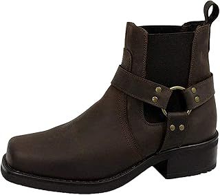 Gringos M486B Mens Chelsea Boots In Dark Brown .