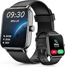 Smart Watch for Men Answer/Make call & Alexa Built-in, 1.8" Fitness Watch Women with 100+ Sport Modes & IP68 Waterproof, Fitness Tracker with Heart Rate Sleep Monitor, Step Counter for iOS Android