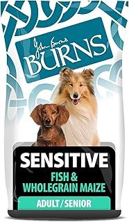 Burns Pet Nutrition Hypoallergenic Complete Dry Dog Food Adult and Senior Dog Sensitive with Fish 6 kg