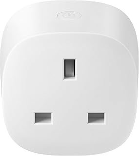 Samsung GP-WOU019BBDWG SmartThings Smart Plug 2019, Compatible with Amazon Alexa and Google Home, White, 1 Pack