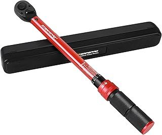 ATsafepro Torque Wrench 1/2 Inch 20-230 Nm, Dual-Direction Adjustable Wheel Torque Wrench, Accuracy ± 3% 72 Tooth Drive Click for Automobile Maintenance