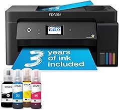 Epson EcoTank ET-15000 A3 Print/Scan/Copy Wi-Fi Ink Tank Printer, With Up To 2 Years Worth Of Ink Included, Black