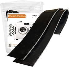 Washing Machine Vibration Mat - Universal Fit for Washing Machine & Tumble Dryers - Anti Damping – Noise/Movement Reduction – Floor Protection – Industrial Grade Rubber